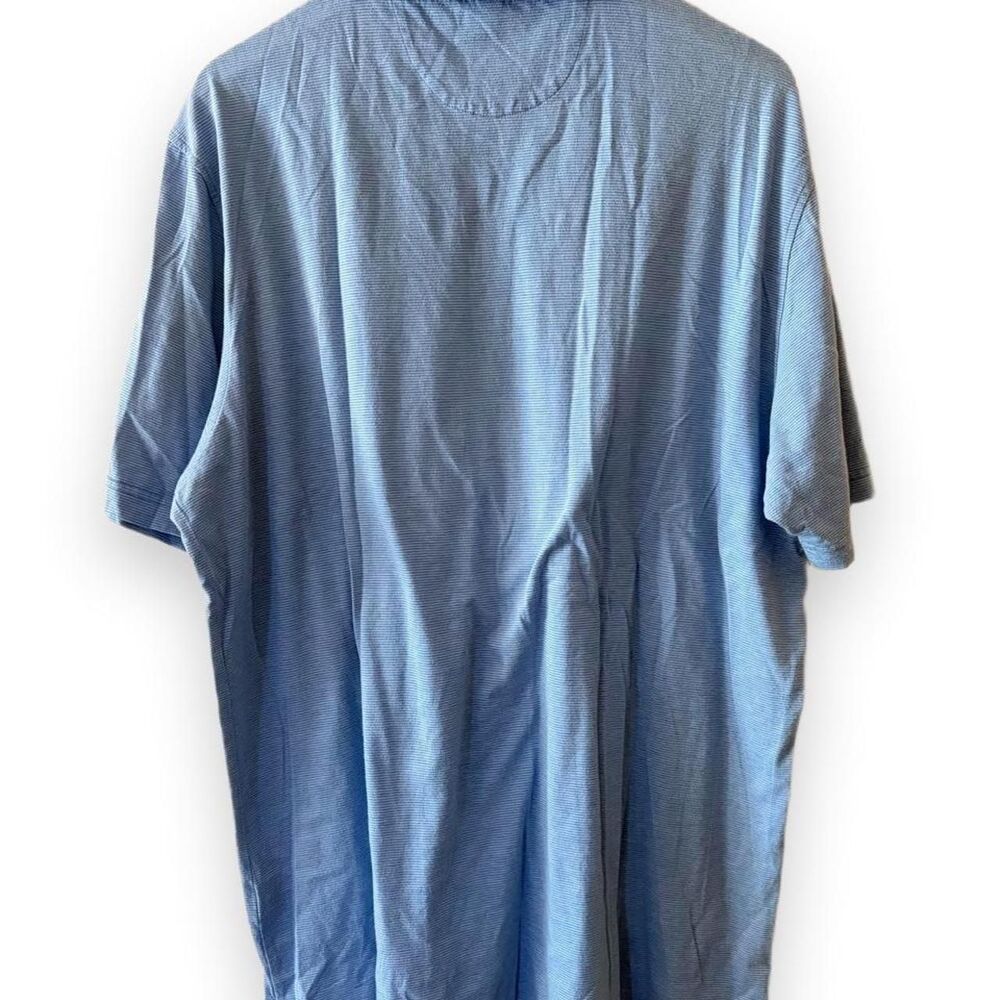 Vintage Peter Millar Crown Soft Men's Blue Golf Polo Shirt size XL - Picture 3 of 3
